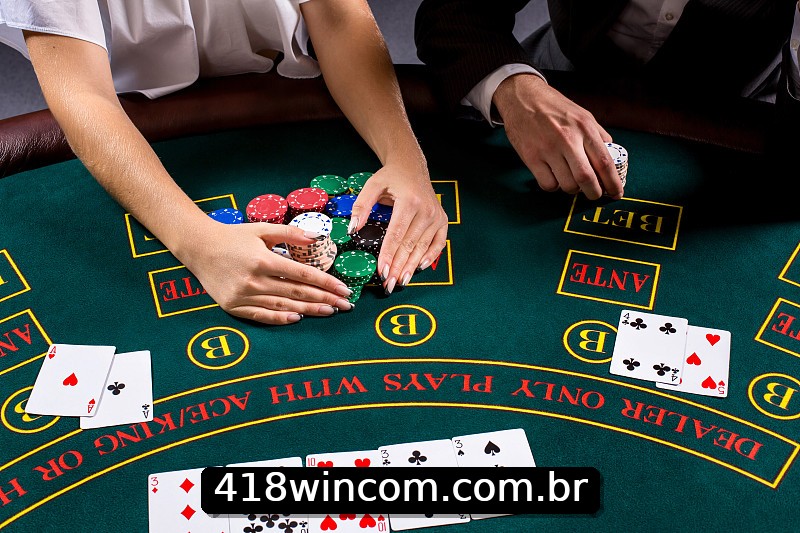 Mesa de Blackjack 418win